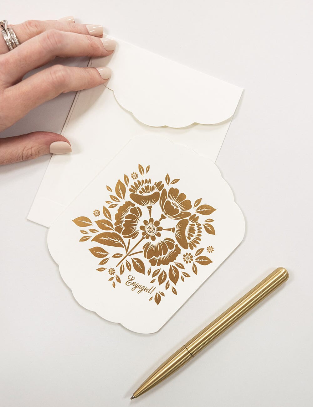 Engaged Scallop Card - Pure Apotheca