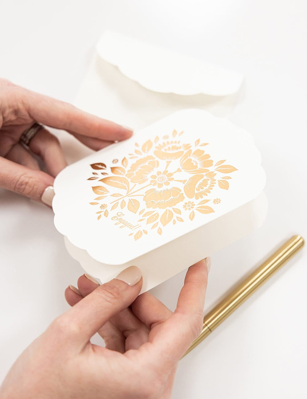 Engaged Scallop Card - Pure Apotheca