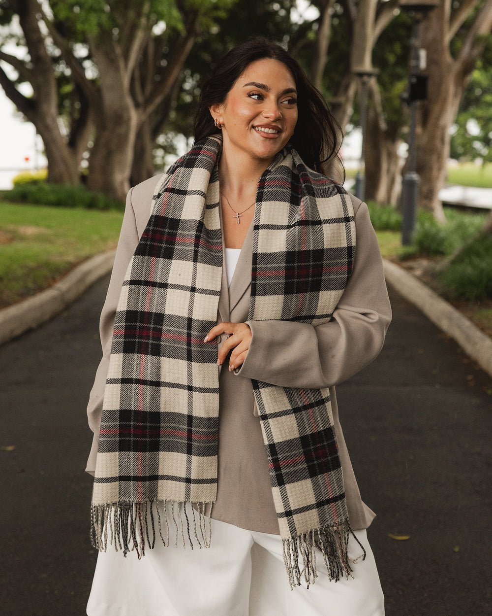 Essex Scarf Charcoal - Pure Apotheca