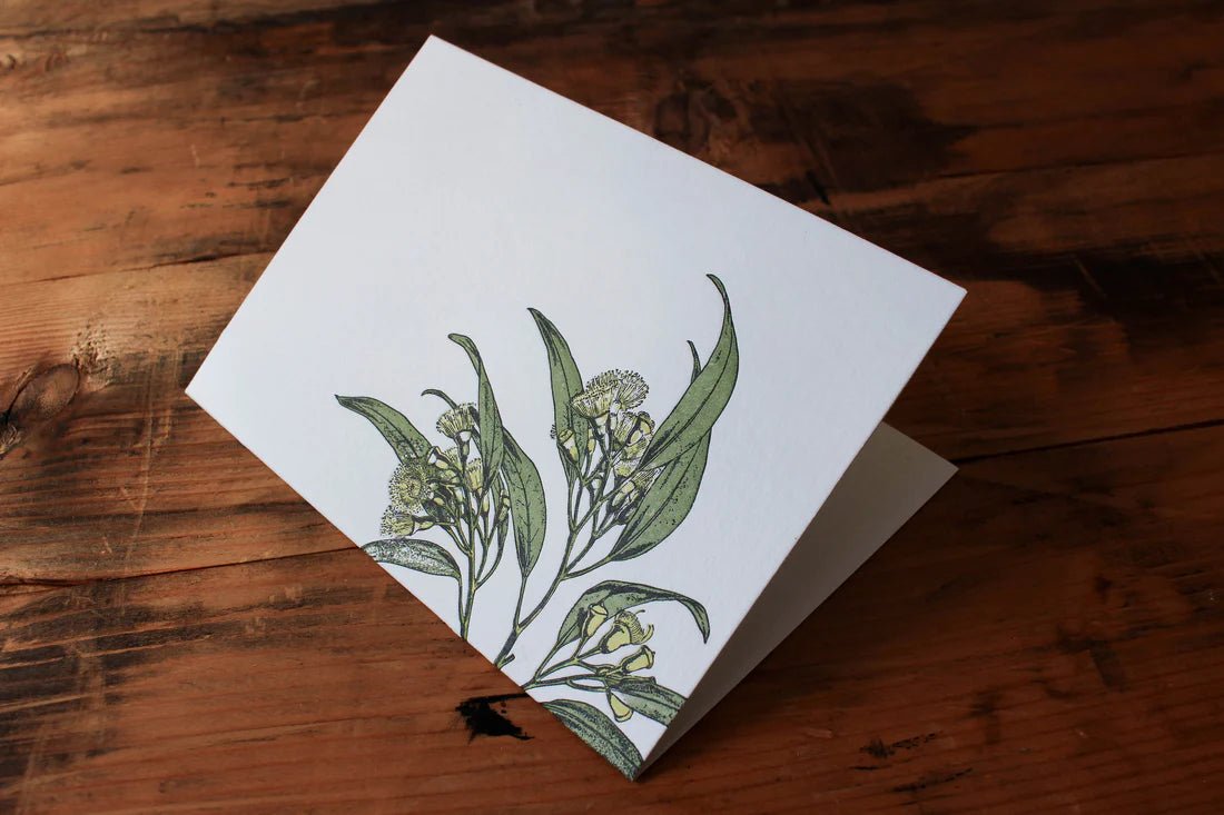 Eucalyptus Card Blank - Pure Apotheca