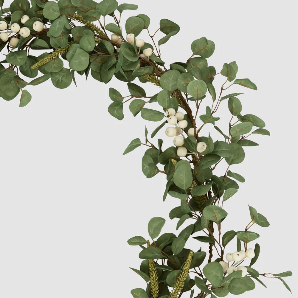 Eucalyptus White Berry Garland - Pure Apotheca