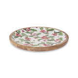 EVERGREEN ENAMEL ROUND PLATTER D35CM - Pure Apotheca