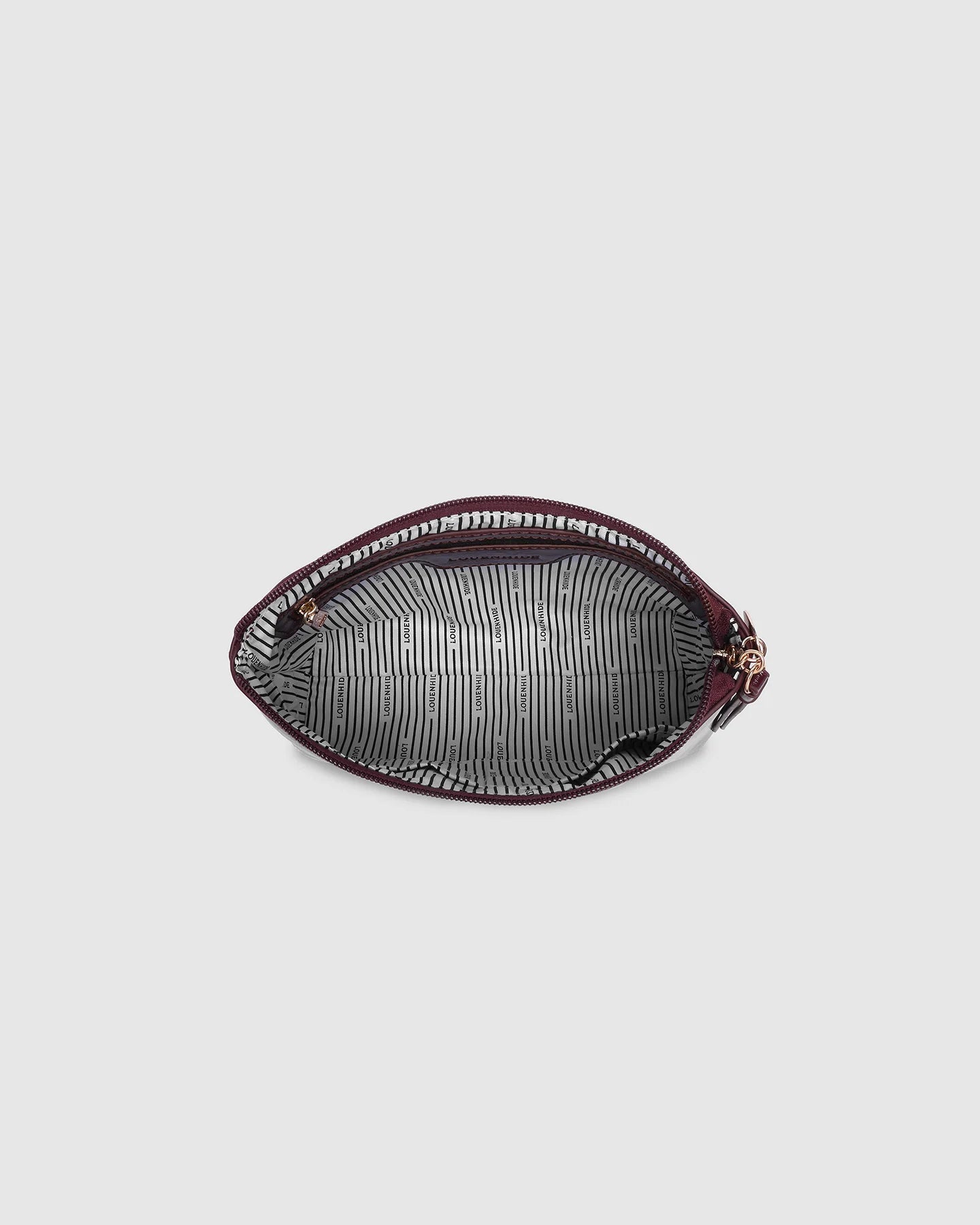 Everyday Pouch Burgundy Patent - Pure Apotheca
