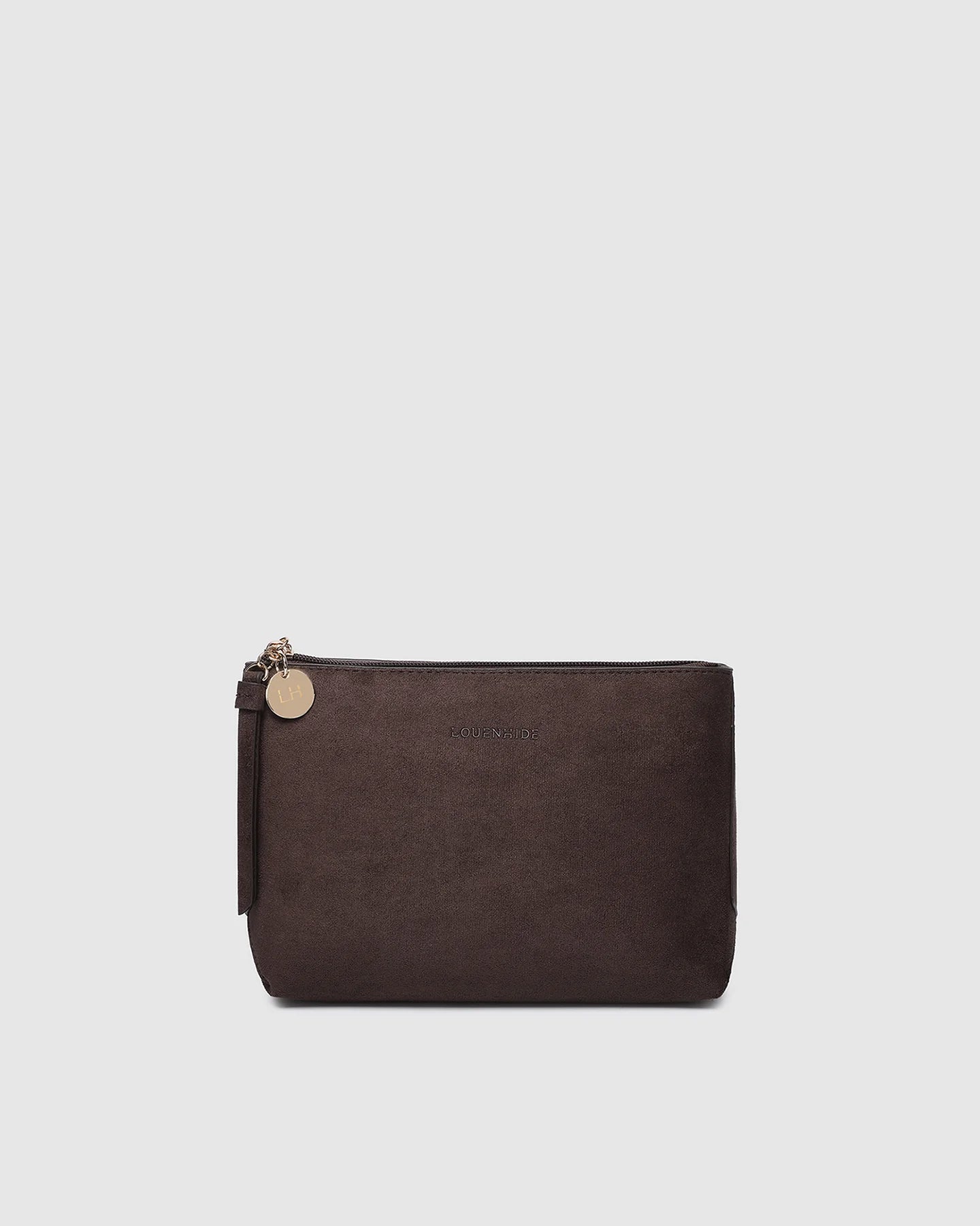 Everyday Pouch Suedette Chocolate - Pure Apotheca
