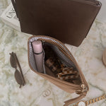 Everyday Pouch Suedette Chocolate - Pure Apotheca