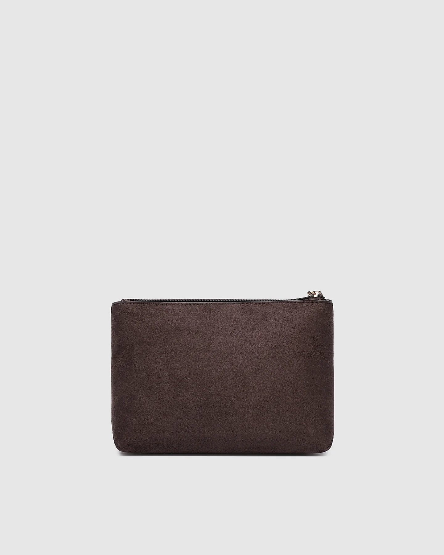 Everyday Pouch Suedette Chocolate - Pure Apotheca