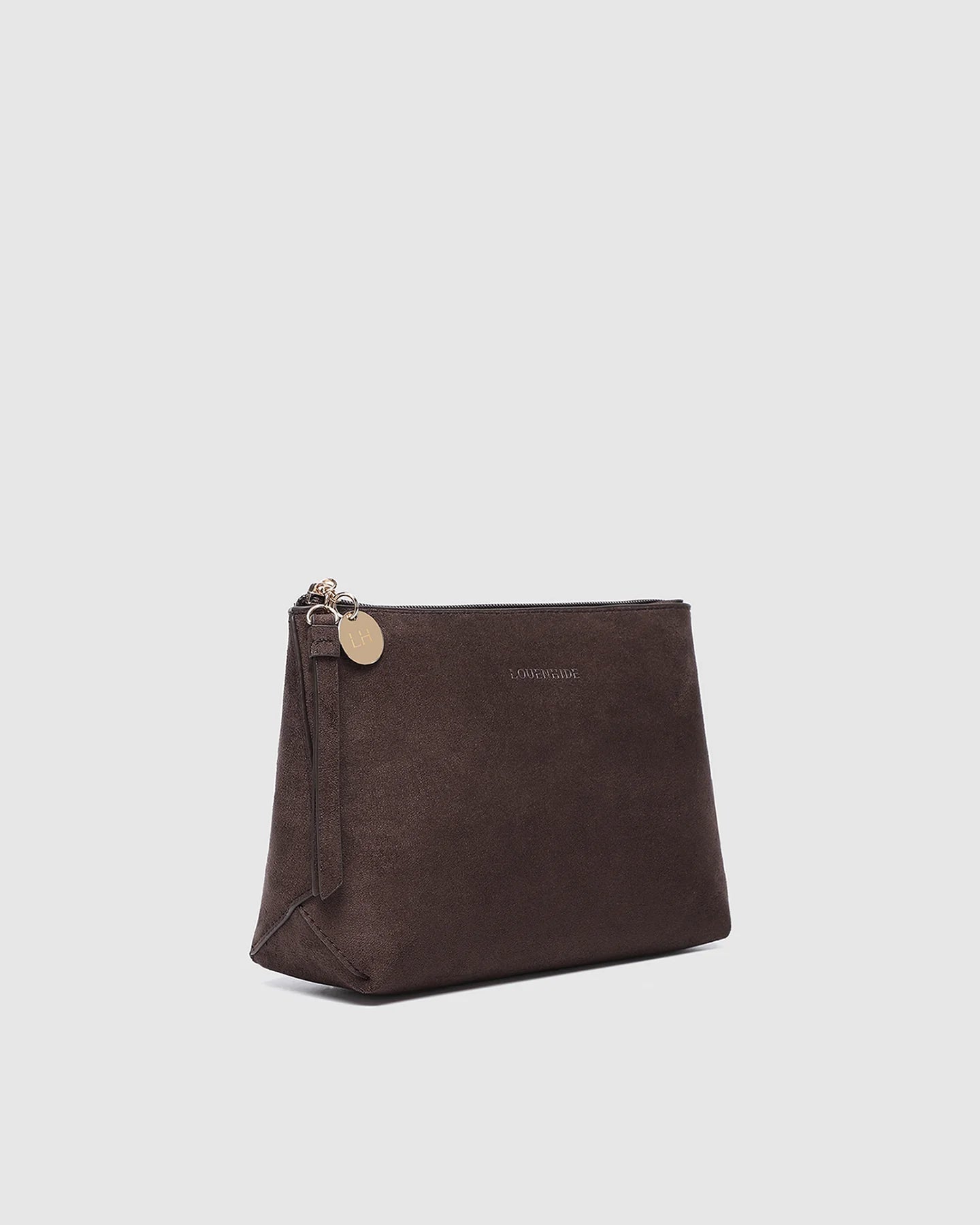 Everyday Pouch Suedette Chocolate - Pure Apotheca