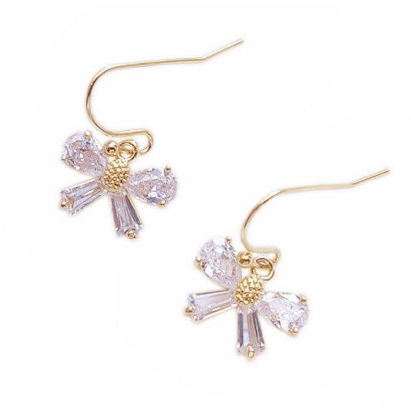 Evie Crystal Bow Drops - Pure Apotheca