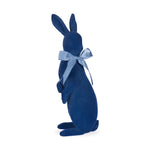 EXQUISITE DARK BLUE FLOCKED RABBIT - Pure Apotheca