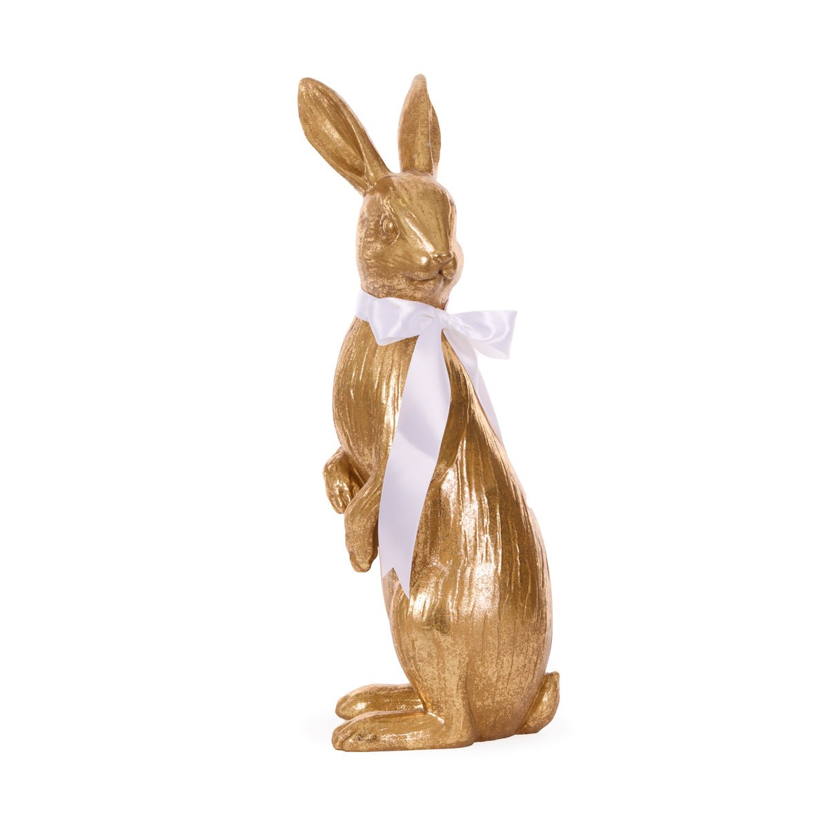 EXQUISITE GOLD RABBIT WITH BOW - Pure Apotheca