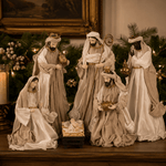Exquisite Nativity 6 Piece Set Natural 40cm - Pure Apotheca