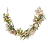 Luxe Champagne Cluster Garland PE 150cm Grn/Gld