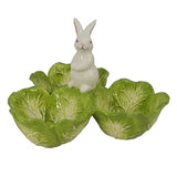 Bunny in Triple Cabbage Bowl