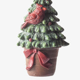 Hanging Potted Tree with Bird