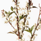 Berry Spray White 96cm