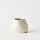 Daya Pot Cream White 7cmh x 9cmd