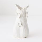 Elisa Vase White 20cmh x 11cmd