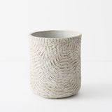Gulli Pot Dusty Cream 35cmh x 31cmd