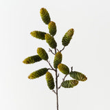 Pine Cone Spray Green 61cm