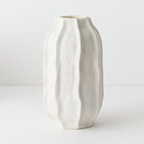 Penelope Vase Vanilla 17cml x 17cmw x 30cmh