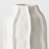 Penelope Vase Vanilla 17cml x 17cmw x 30cmh
