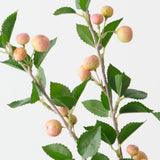 Crabapple Spray Pink Green 62cm