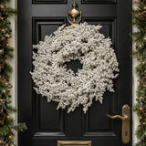 55cm Snow White Berry Wreath