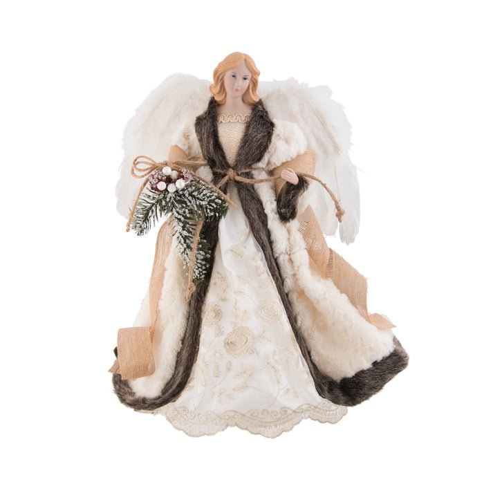 FABRIC ANGEL CREAM FUR COAT - Pure Apotheca
