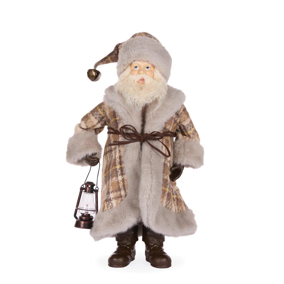 FABRIC WOODLAND SANTA - Pure Apotheca