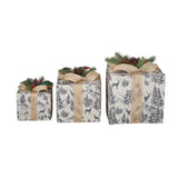 Fabric Woodlands LED Gift Box Set/3 - Pure Apotheca