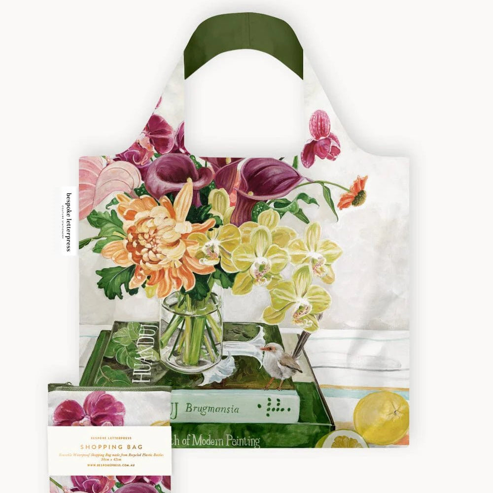 Fairy Wren Reusable Large Shopping Bag - Pure Apotheca