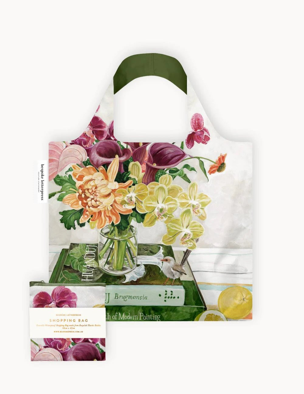 Fairy Wren Reusable Large Shopping Bag - Pure Apotheca