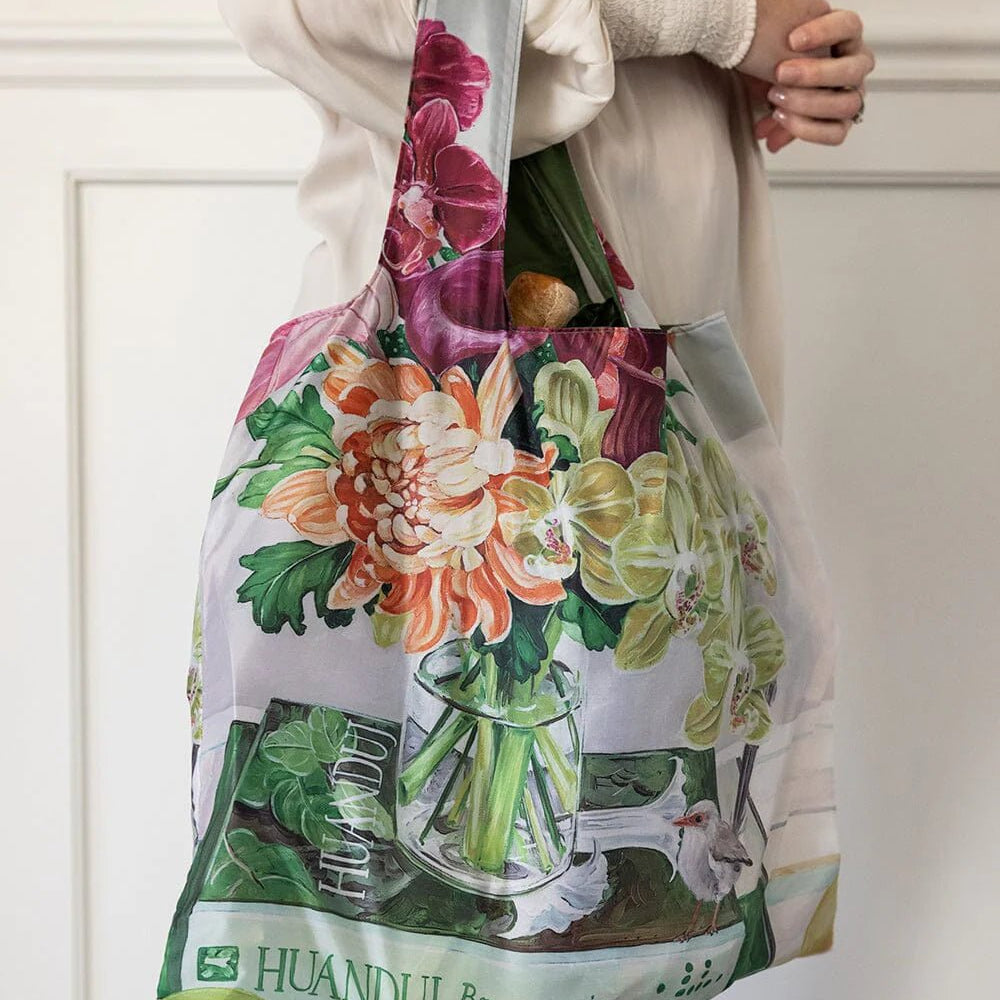 Fairy Wren Reusable Large Shopping Bag - Pure Apotheca