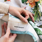 Fairy Wrens Linen Tea Towel - Pure Apotheca
