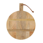 Farmers Round Wood Serving Board 40x50cm - Pure Apotheca