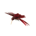 FEATHER HUMMINGBIRD BURGUNDY - Pure Apotheca