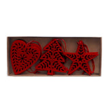 FELT RED CUTOUT SHAPE DEC BX9 - Pure Apotheca