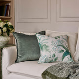 FERN BLUE GREEN CUSHION 50CM - Pure Apotheca