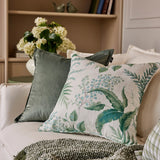 FERN BLUE GREEN CUSHION 50CM - Pure Apotheca