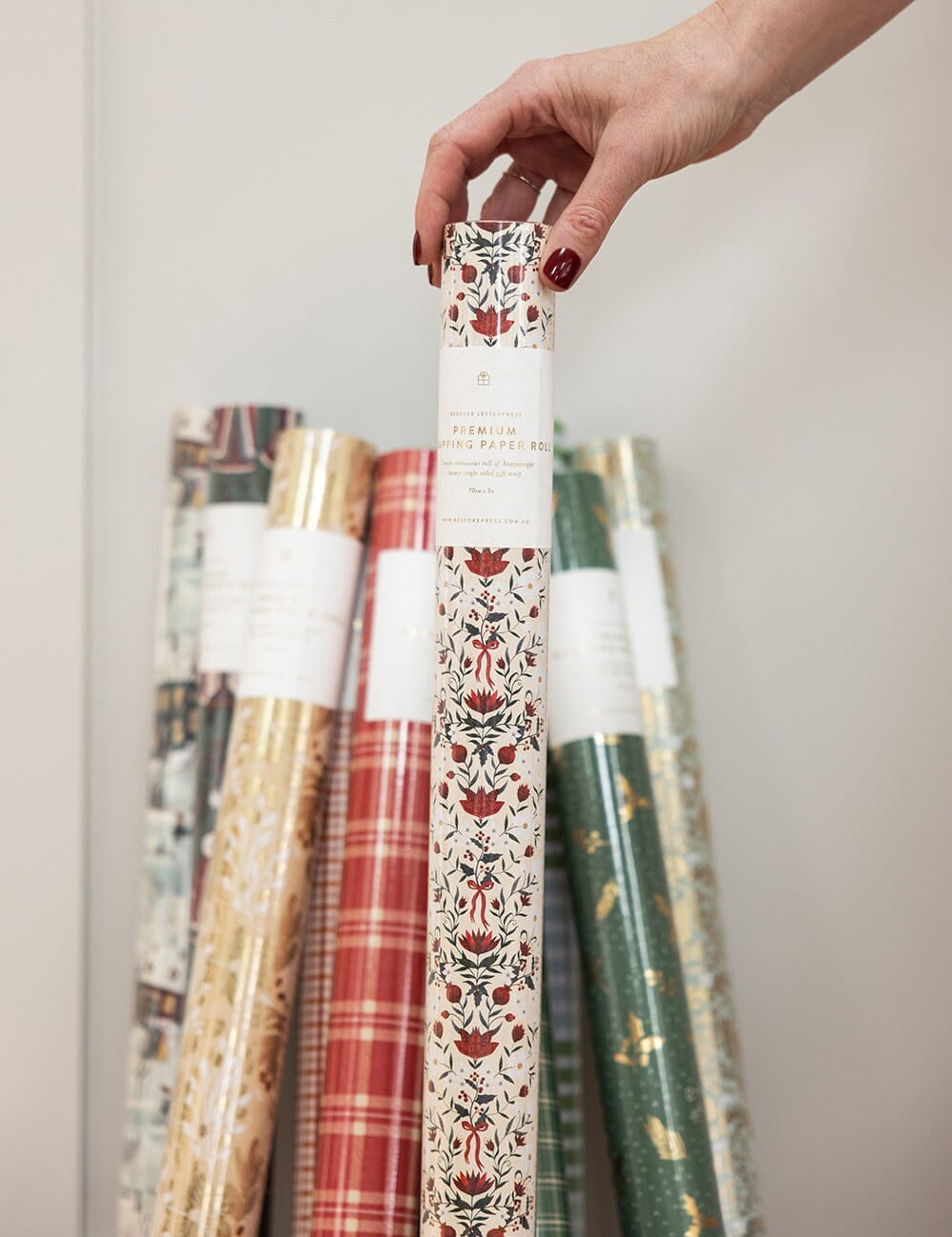 Festive Florals Gift Wrap 3m - Pure Apotheca