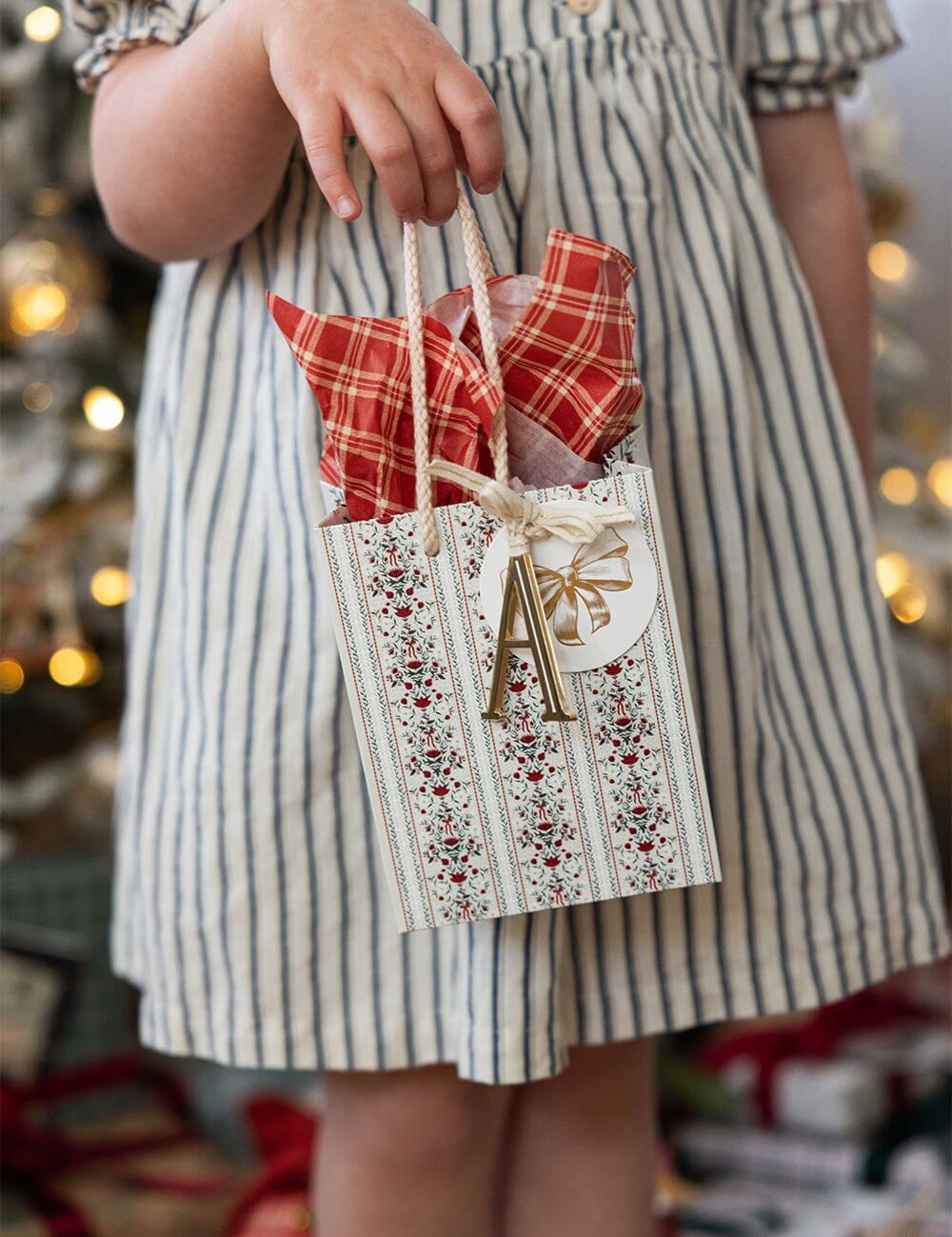 Festive Florals Small Gift Bag - Pure Apotheca