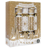 Festive Luxe Gold Snowflake Christmas Bonbons 10pk - Pure Apotheca