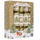 Festive Luxe Red Robin Tree Christmas Crackers 10pk - Pure Apotheca