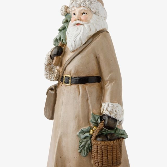 Festive Santa with Basket - Pure Apotheca