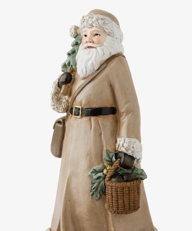 Festive Santa with Basket - Pure Apotheca