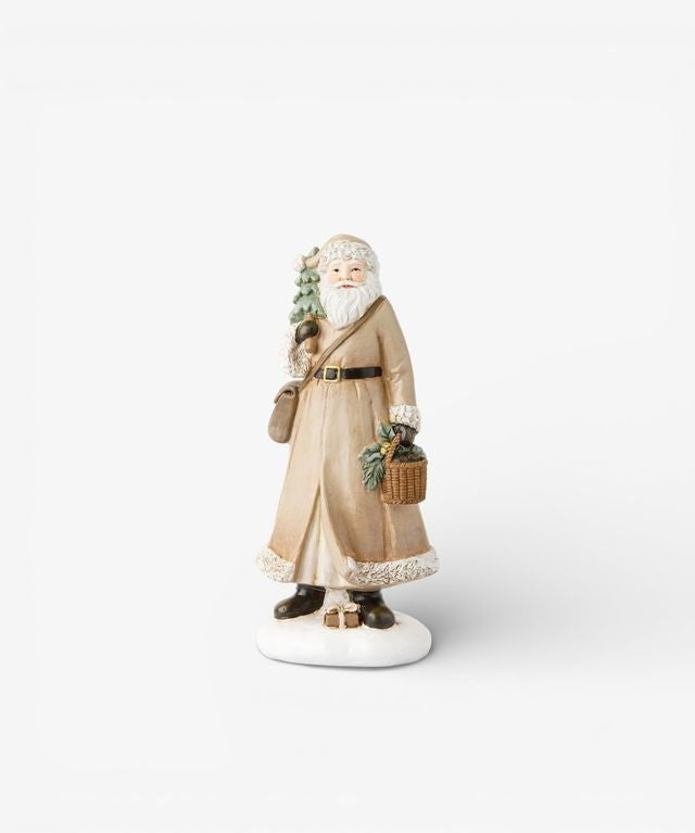 Festive Santa with Basket - Pure Apotheca