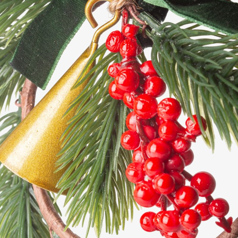 Festive Sprig Mini Wreath - Pure Apotheca