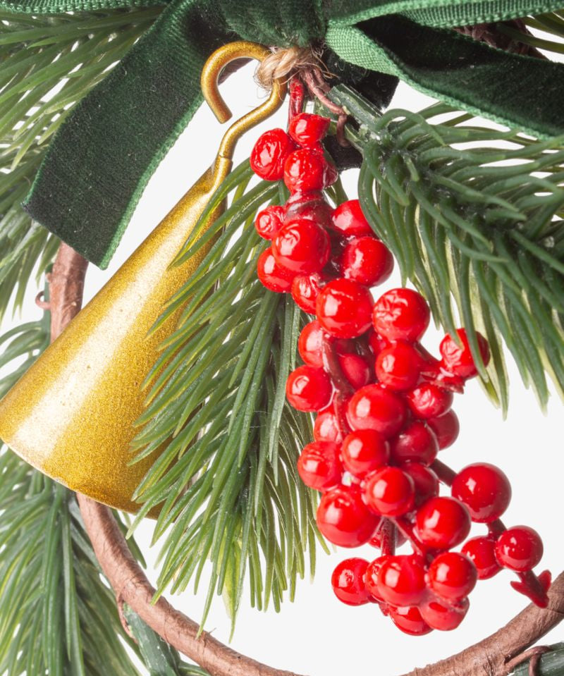 Festive Sprig Mini Wreath - Pure Apotheca