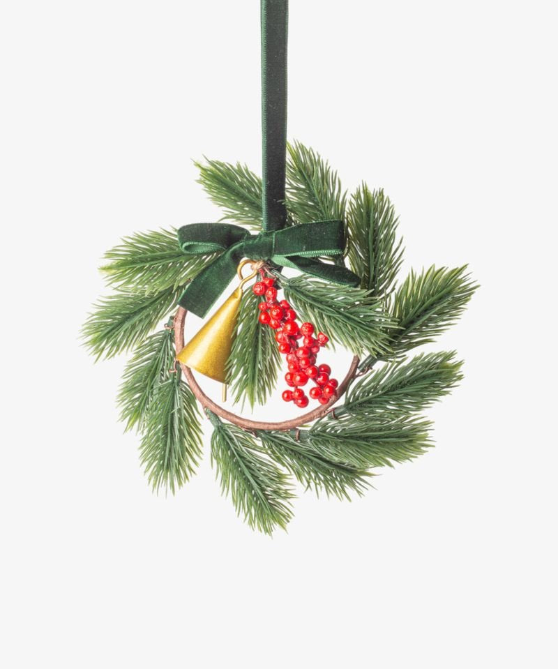 Festive Sprig Mini Wreath - Pure Apotheca