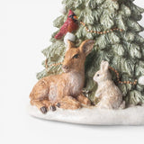 Festive Tree with Deer and Birds - Pure Apotheca